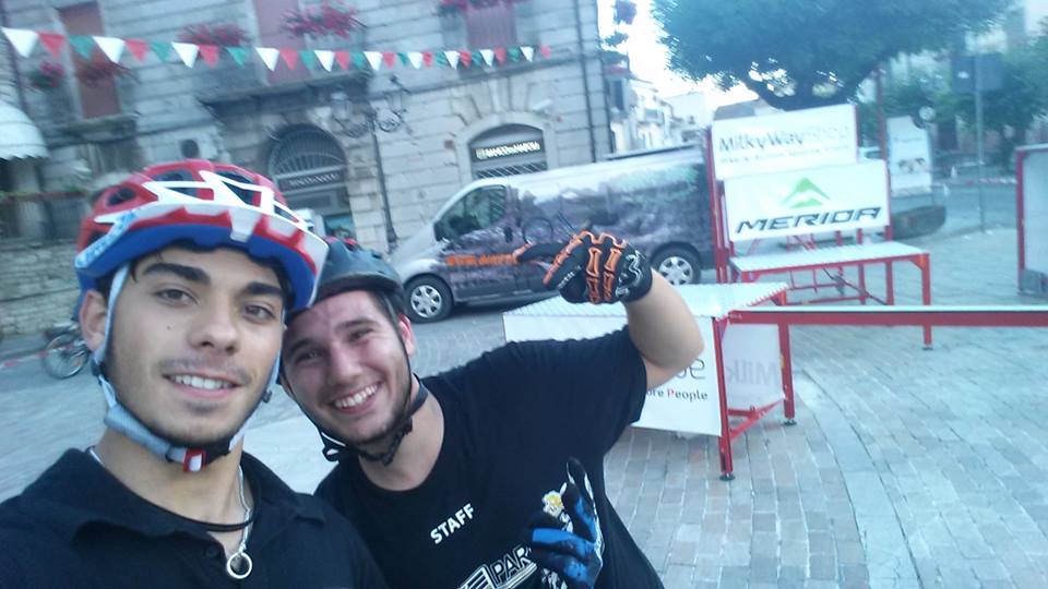 bike trial show Marco Lacitignola a Roseto Valfortore (FG)